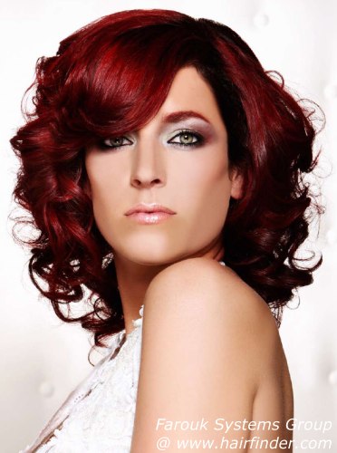celebrity hair colours 2010. red hair color ideas 2010.